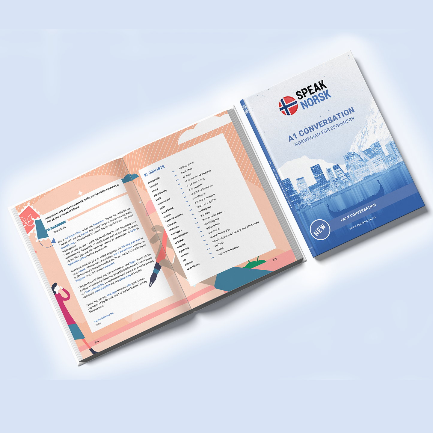 A1 Conversation book - Norwegian for Beginners: Easy Conversation
