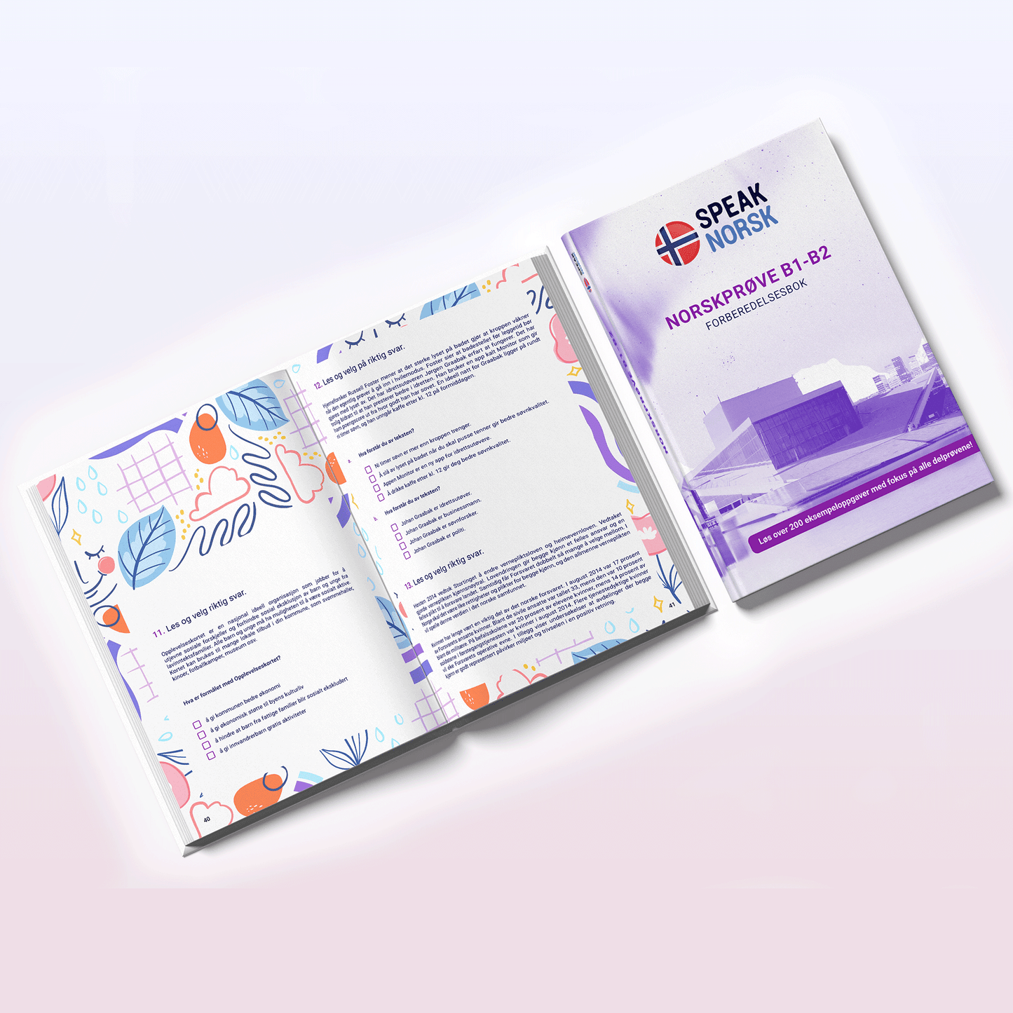 Norskprøve B1-B2 Preparation Book
