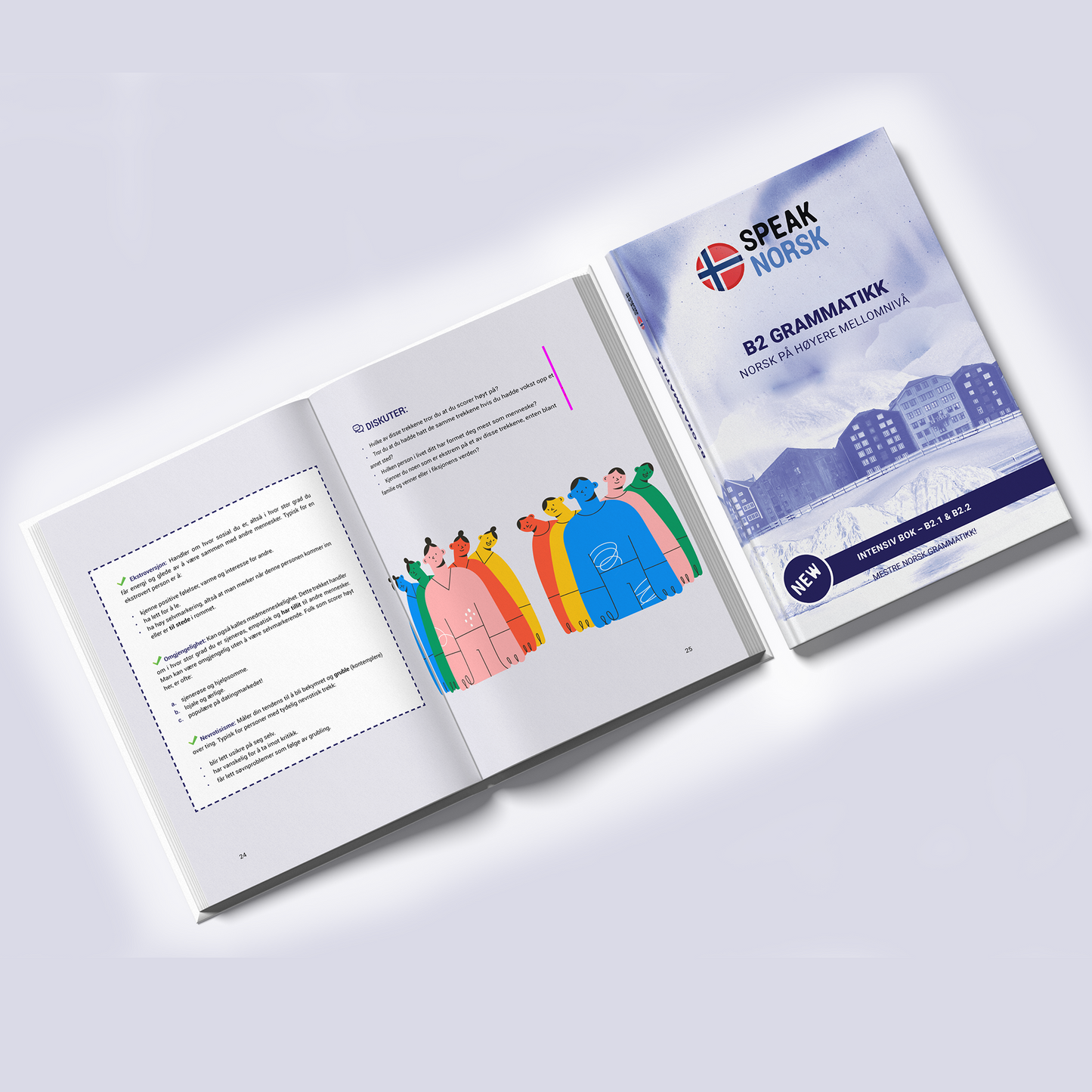 B2 Grammar Book – Master Norwegian Grammar Like a Pro!