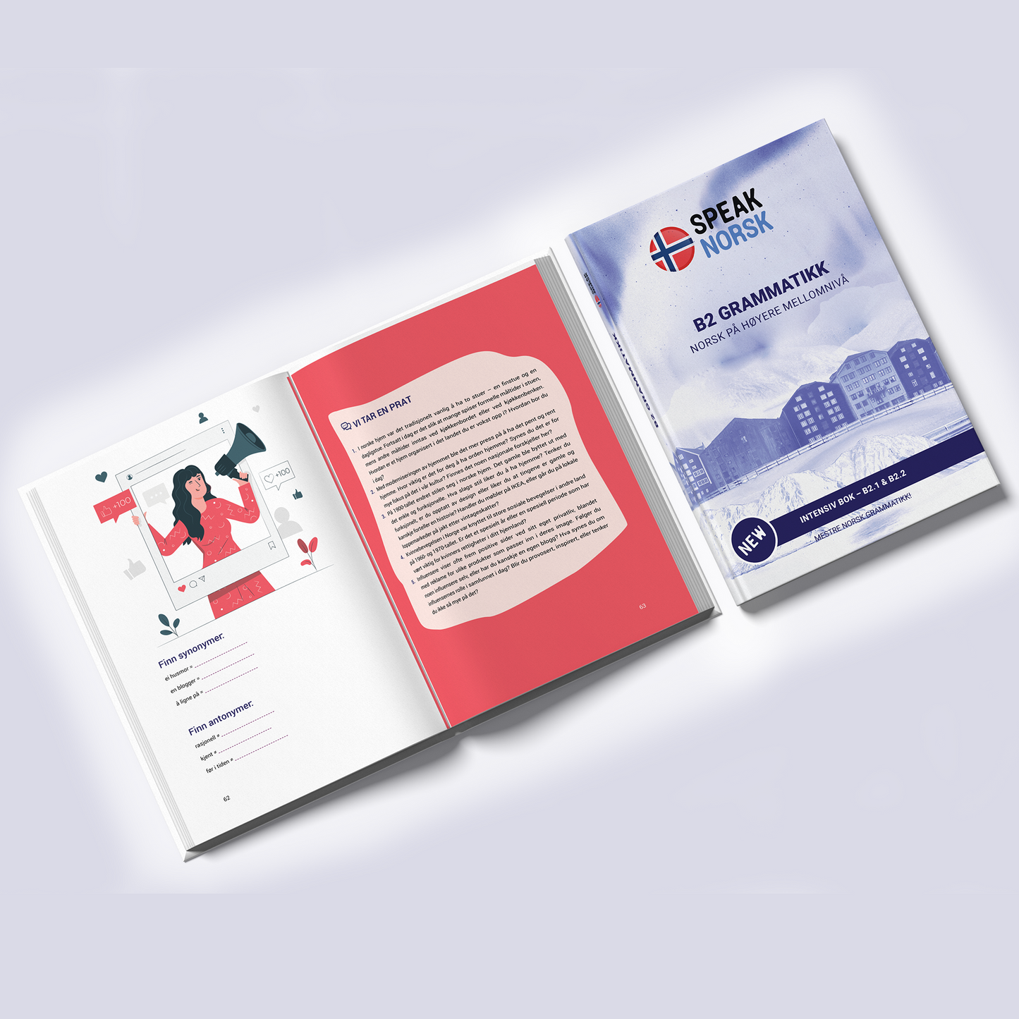 B2 Grammar Book – Master Norwegian Grammar Like a Pro!