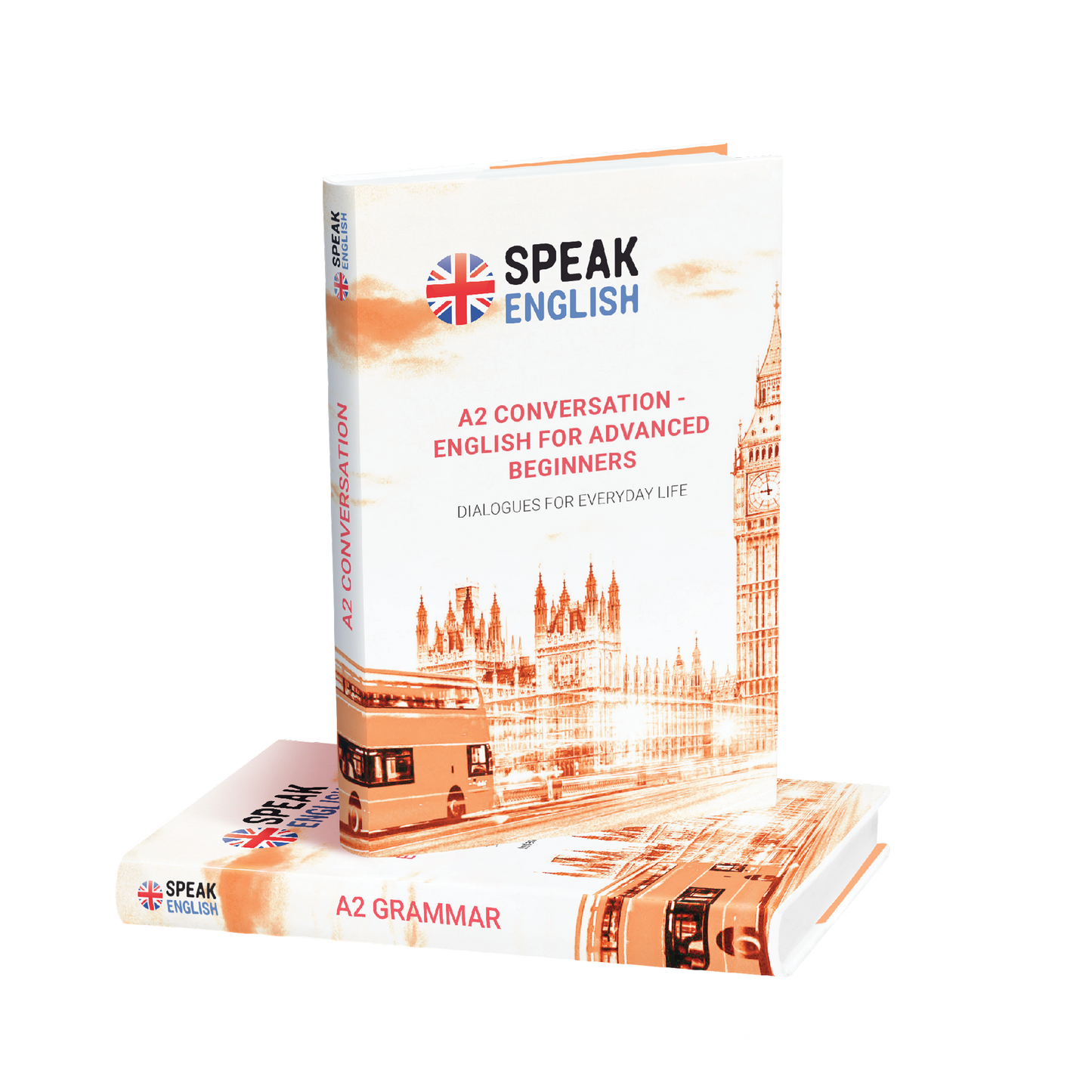 Package A2 Level : Conversation & Grammar E-Books for Beginners