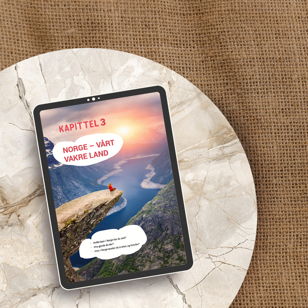 E-Book Collection of all Speak Norsk books: A1 to C1 level (grammar & conversation)