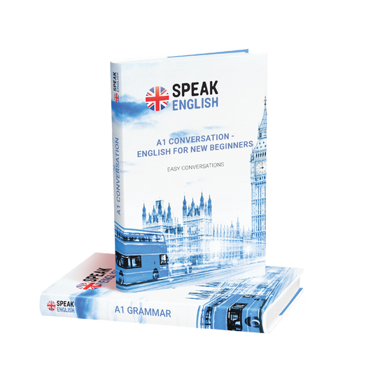 Package A1 Level: Conversation & Grammar E-Books for Beginners